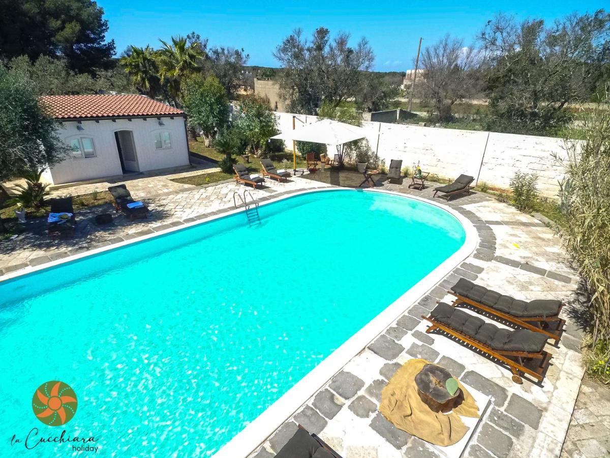 Villa Dimora La Cucchiara - POOL - GARDEN - PARKING- Porto Selvaggio Santa Caterina  Esterno foto
